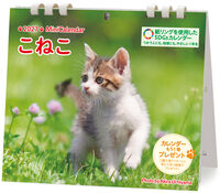 ミニカレンダーこねこ 2027
