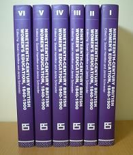 ヴィクトリア朝女性教育 同時代雑誌記事・論文集成 （英文復刻）全６巻