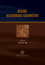 Affine Algebraic Geometry